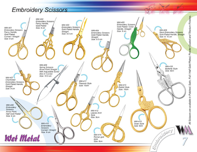 Embroidery scissors